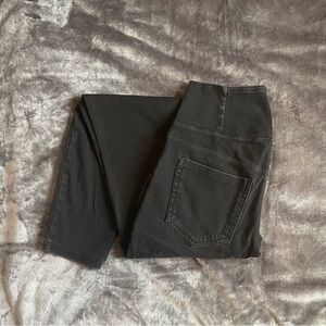 Halara Crossover Waist Black Jeggings